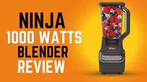 ninja 1000 watts blender nj600 review