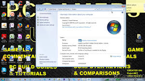 How to find out processor brand and model on a windows 10. How To Check Your Computer Specs Windows 8 7 Vista Xp Youtube