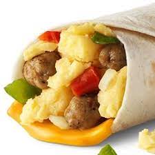 mcdonald s sausage burrito calories