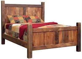 Take a peek around our bedroom and bathroom. Barnwood Bed In Reclaimed Barnwood Solid Wood Amish Furniture
