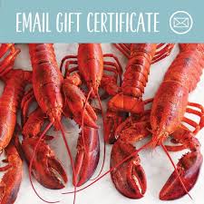 lobster gram email gift certificates