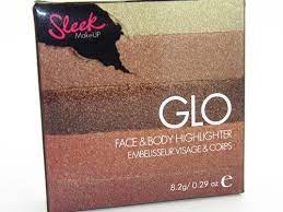 sleek makeup glow face body