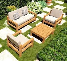 Diy Outdoor Furniture Sofa Set Plans