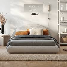 Luna Set Modern And Minimal Bed Frame