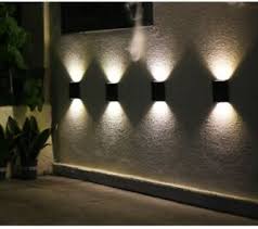 solar wall lights up down led lamp