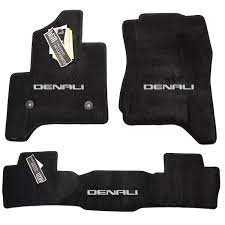 gmc sierra and sierra denali floor mats