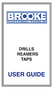 Drills Reamers Taps User Guide Manualzz Com