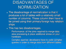 normalization powerpoint presentation