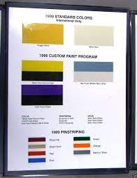 1999 Custom Paint Program Harley
