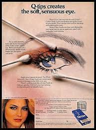 eye makeup cosmetics drawing 1970s ebay