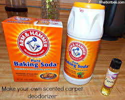 make your own scented carpet deodorizer