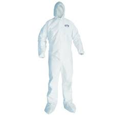 Kleenguard A30 Splash And Particle Coverall With Hood