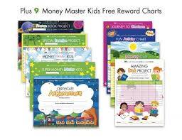 Money Master Kids 9 Fun Reward Charts Bonus