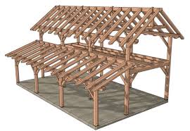 Shed Roof Timber Frame Hq