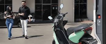 ather grid electric scooter charging
