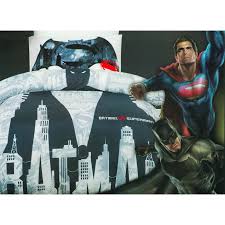 batman vs superman quilt cover set