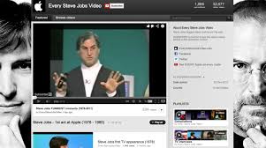 Όλα τα βίντεο για τον Steve Jobs σε ένα κανάλι στο YouTube