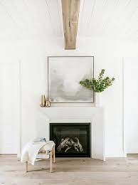 Art Above Fireplace Design Ideas