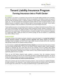 Tenant Liability Insurance Policy Report gambar png