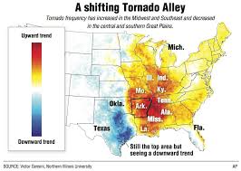 The carnival was hit by one of several tornadoes. A Shifting Tornado Alley Numbers Likely To Rise In Arkansas Study Finds