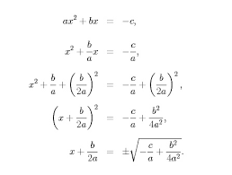 Biomath Quadratic Functions