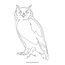 Free Printable Owl Outline Download Them Or Print