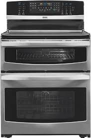 Electric Dual Oven Range By Kenmore Elite