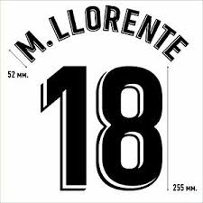 15 for the upcoming campaign. Llorente 18 Real Madrid Home Football Shirt 2018 2019 Flex Nameset Name Set Ebay
