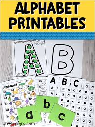 alphabet printables for pre k