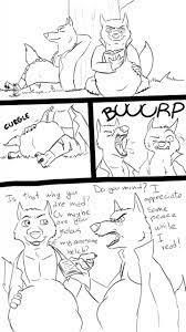 Wolf vore comic