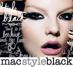 mac style black everyday edgy makeup