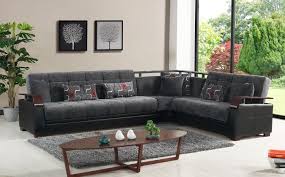 Sectional Sofa With Storage And Bed