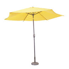 Market Umbrella Yellow Large