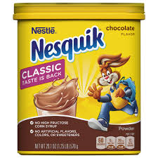 nestle nesquik chocolate flavor powder