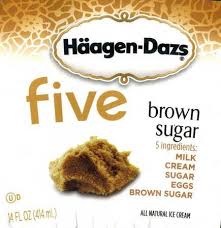 häagen dazs 5 brown sugar 14 fl oz