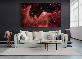 Eagle Nebula Canvas Red Galaxy Canvas