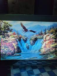 Wall Hanging Motion Picture Waterfall