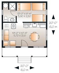 Homeadvisor's cost guide to building a house gives average prices per square foot, by zip code and by bedroom size for new residential home construction. House Plan 76165 Cabin Style With 400 Sq Ft 1 Bed 1 Bath