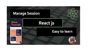 manage session in react js application