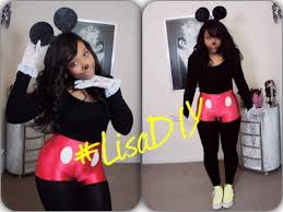 Using your ribbon, bows, or extra fabric, make accessories. Easy Diy Halloween Costume Mickey Mouse Youtube