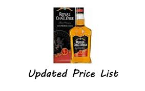 Royal Challenge Whisky Price in India - Updated List 2020