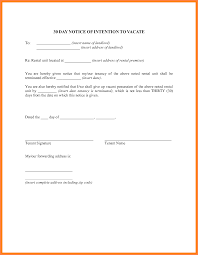 5 30 Day Notice To Landlord Sample Letter Notice Letter