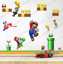 Xl Super Mario Bros Deluxe Wall Decal