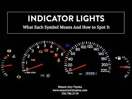 indicator lights what to know and why