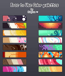 Color Palettes Adopt #1 | F2U by Owiru on DeviantArt | Color palette  challenge, Palette art, Palette