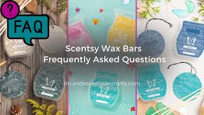 scentsy wax bars frequently asked