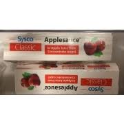 sysco applesauce calories nutrition