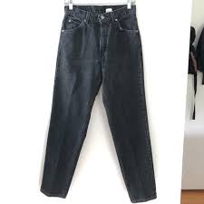 Vtg Levi S Orange Tab Black 550 Tapered Jeans