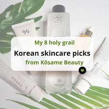 my 8 holy grail korean skincare picks