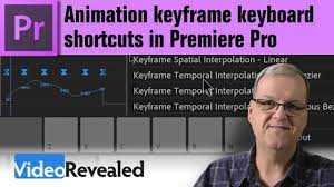 animation keyframe keyboard shortcuts